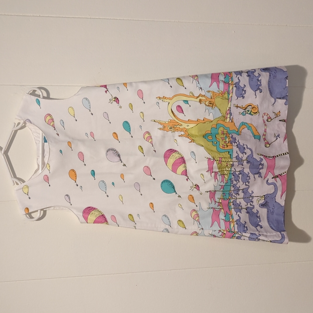 VGUC Dr. Seuss shift dress girls 5T